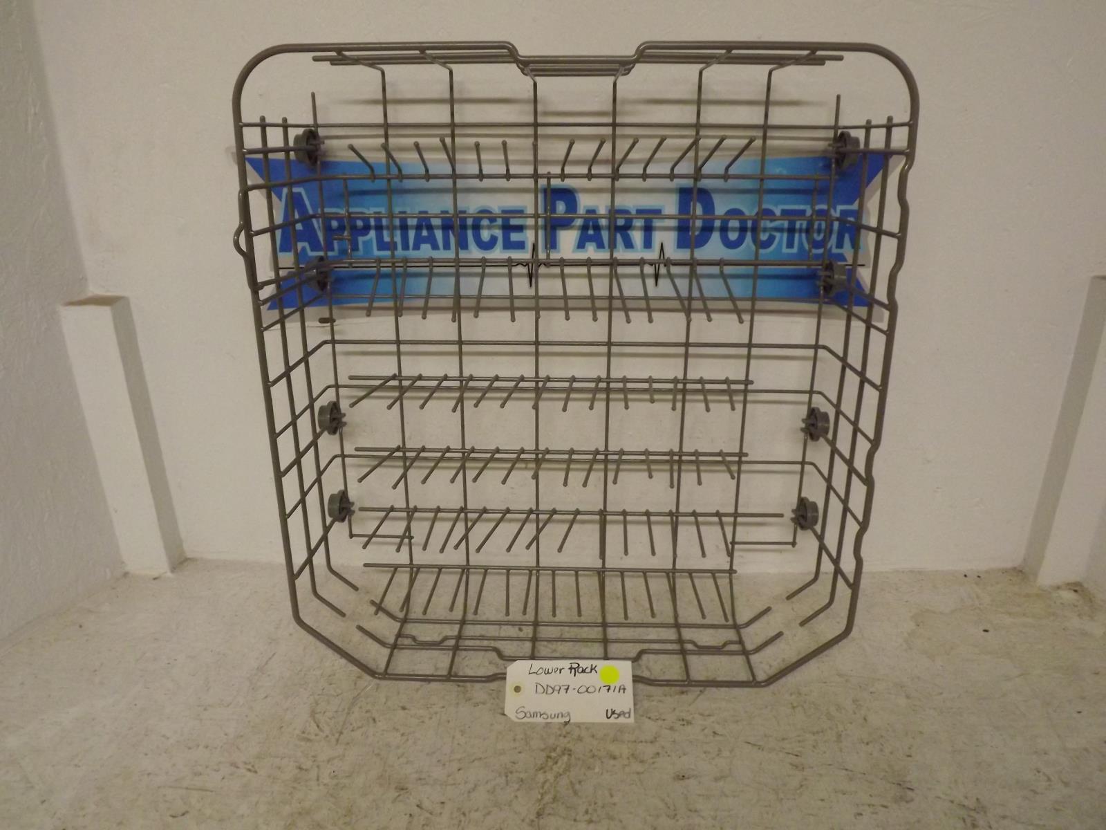 Samsung Dishwasher DD97-00171A Lower Rack Used Samsung Dishwasher DD97-00171A Lower Rack Used
